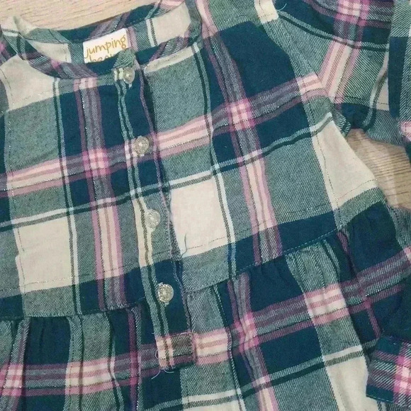 Plaid Button Down Top - Picture 2 of 4